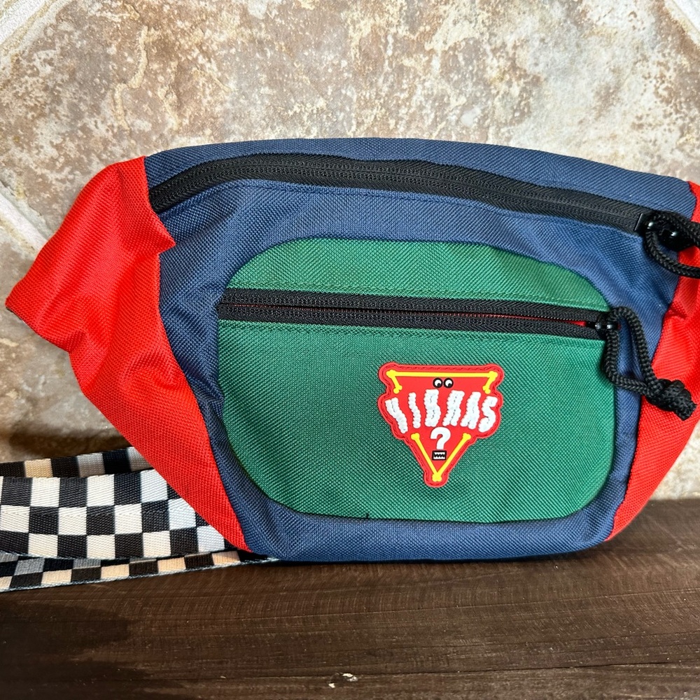 Guess Bag JBalvin Vibras Checkered Fanny Pack 90's Y2K